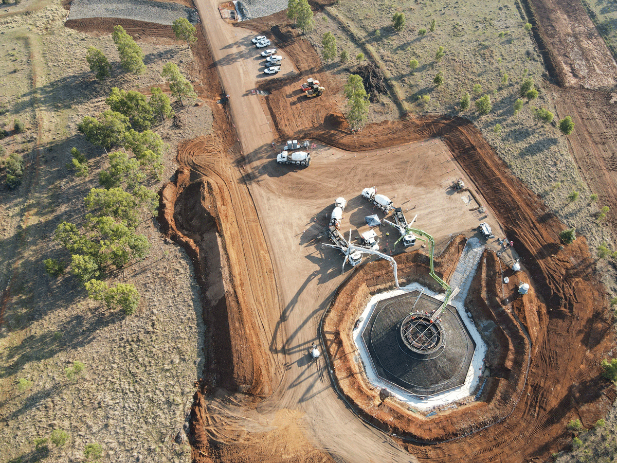 Wambo Wind Farm, Diamondy, QLD
